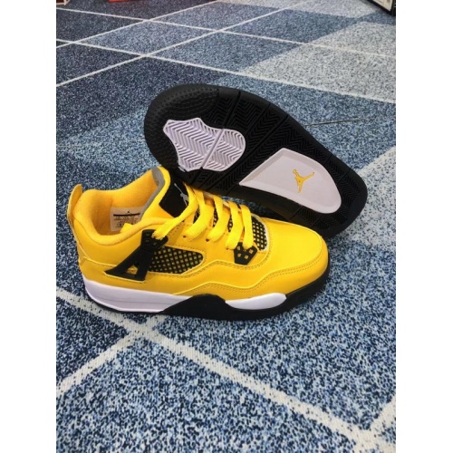 Replica Air Jordan 4 IV Kids Shoes For Kids #948185, $56.00 USD, [ITEM#948185], Replica Air Jordan 4 IV Kids Shoes outlet from China