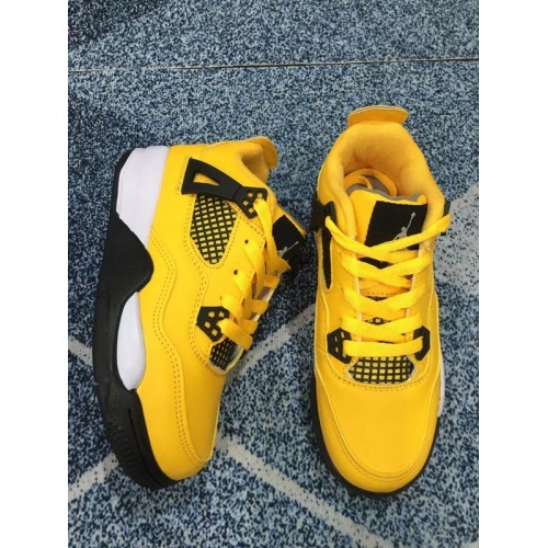 Replica Air Jordan 4 IV Kids Shoes For Kids #948185 $56.00 USD for Wholesale