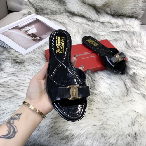 Replica Salvatore Ferragamo Slippers For Women #949746 $46.00 USD for Wholesale