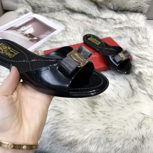 Replica Salvatore Ferragamo Slippers For Women #949746 $46.00 USD for Wholesale