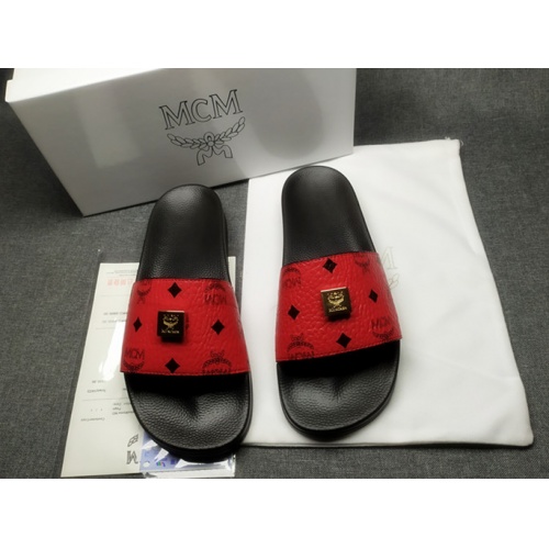 Replica MCM Slippers For Women #950700, $41.00 USD, [ITEM#950700], Replica MCM Slippers outlet from China