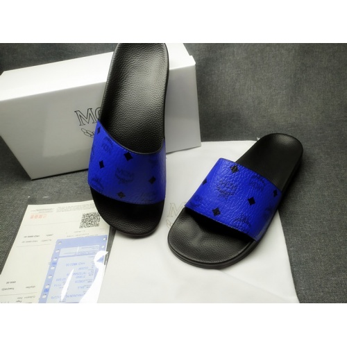 Replica MCM Slippers For Women #950704 $41.00 USD for Wholesale