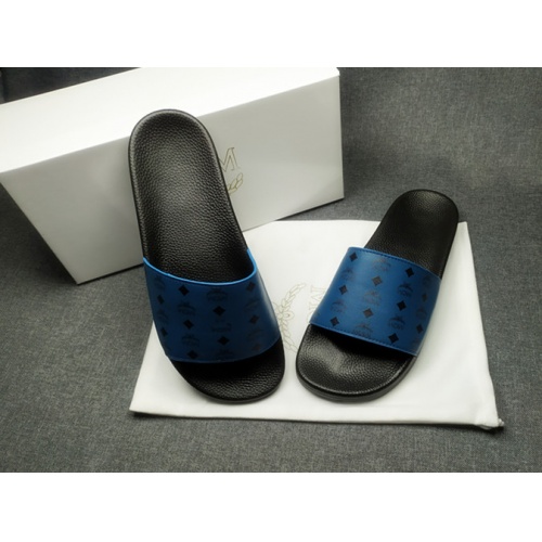 Replica MCM Slippers For Women #950708 $41.00 USD for Wholesale