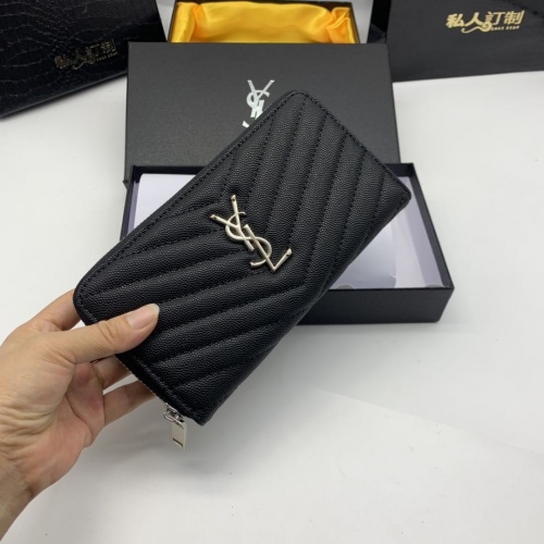 Replica Yves Saint Laurent AAA Quality Wallets For Women #951046, $42.00 USD, [ITEM#951046], Replica Yves Saint Laurent AAA Wallets outlet from China