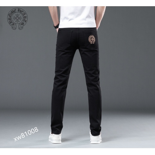 Replica Chrome Hearts Jeans For Men #951951 $48.00 USD for Wholesale