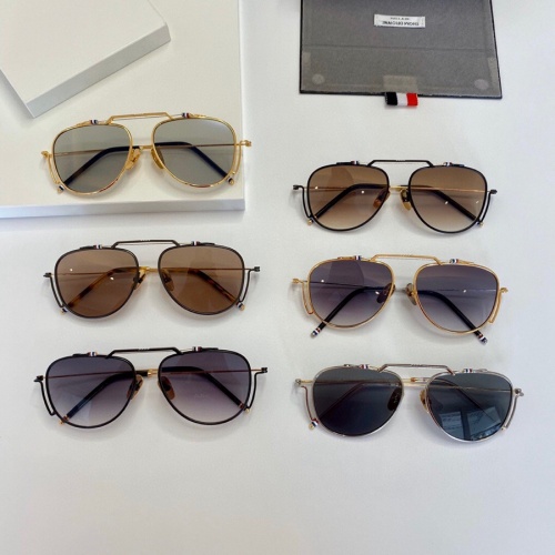 Replica Thom Browne AAA Quality Sunglasses #952814 $60.00 USD for Wholesale