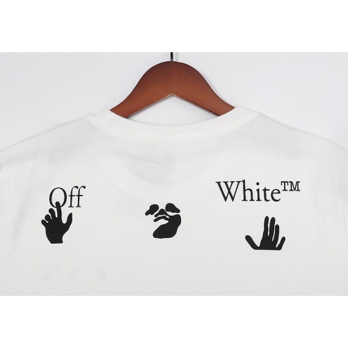 Replica Off-White T-Shirts Short Sleeved For Unisex #953685 $29.00 USD for Wholesale