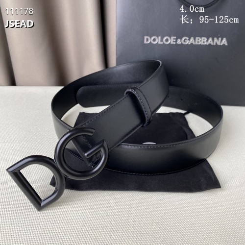 Replica Dolce & Gabbana D&G AAA Quality Belts For Men #953848 $56.00 USD for Wholesale