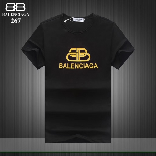 Replica Balenciaga T-Shirts Short Sleeved For Men #954945, $27.00 USD, [ITEM#954945], Replica Balenciaga T-Shirts outlet from China