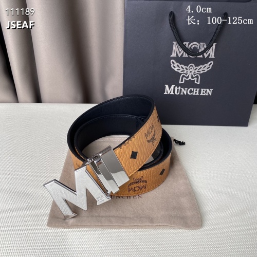 Replica MCM AAA Quality Belts For Men #955158 $64.00 USD for Wholesale