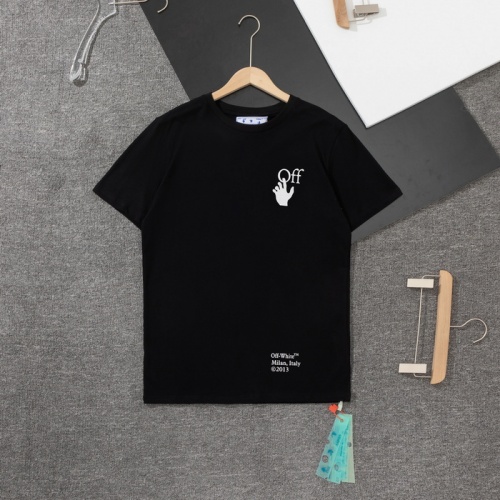 Replica Off-White T-Shirts Short Sleeved For Unisex #957385 $29.00 USD for Wholesale