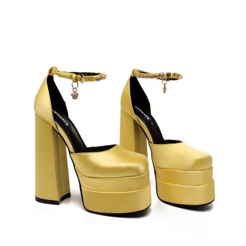 Replica Versace Sandal For Women #958945, $105.00 USD, [ITEM#958945], Replica Versace Sandal outlet from China