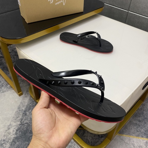 Replica Christian Louboutin CL Slippers For Women #959203 $42.00 USD for Wholesale