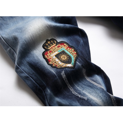 Replica Dolce & Gabbana D&G Jeans For Men #959233 $48.00 USD for Wholesale