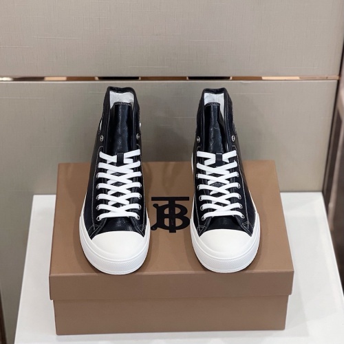 Replica Burberry High Tops Shoes For Men #960603 $76.00 USD for Wholesale