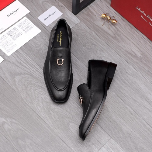 Replica Salvatore Ferragamo Leather Shoes For Men #961296, $82.00 USD, [ITEM#961296], Replica Salvatore Ferragamo Leather Shoes outlet from China