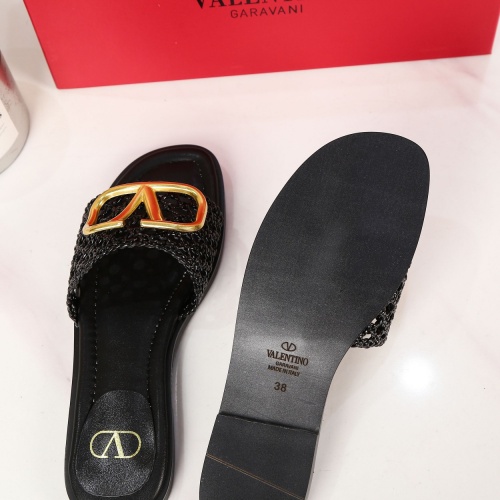 Replica Valentino Slippers For Women #962046 $60.00 USD for Wholesale
