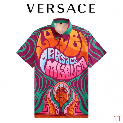 Replica Versace Shirts Short Sleeved For Men #963090, $36.00 USD, [ITEM#963090], Replica Versace Shirts outlet from China