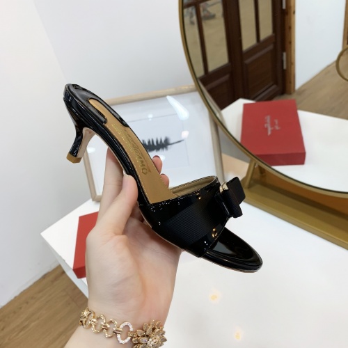 Replica Salvatore Ferragamo Slippers For Women #964062 $82.00 USD for Wholesale
