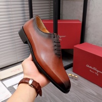 $80.00 USD Ferragamo Leather Shoes For Men #956448