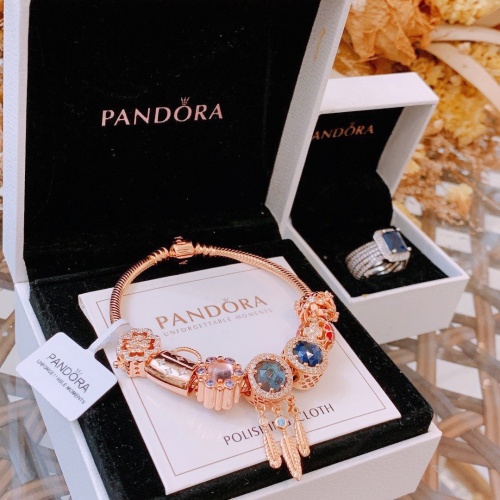 Replica Pandora Bracelet For Women #965554 $76.00 USD for Wholesale