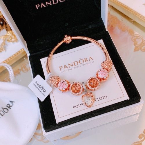 Replica Pandora Bracelet For Women #965557 $76.00 USD for Wholesale
