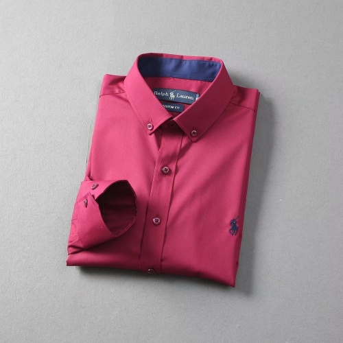 Replica Ralph Lauren Polo Shirts Long Sleeved For Men #966275 $42.00 USD for Wholesale