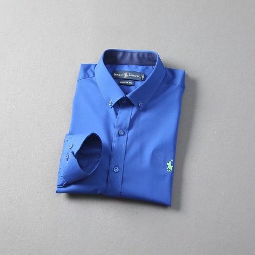 Replica Ralph Lauren Polo Shirts Long Sleeved For Men #966279 $42.00 USD for Wholesale