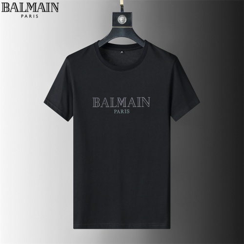 Replica Balmain T-Shirts Short Sleeved For Men #966524, $32.00 USD, [ITEM#966524], Replica Balmain T-Shirts outlet from China