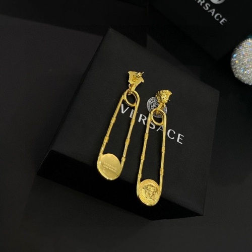 Replica Versace Earrings For Women #967273 $29.00 USD for Wholesale