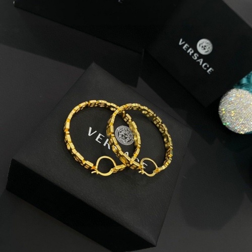 Replica Versace Earrings For Women #967281 $36.00 USD for Wholesale