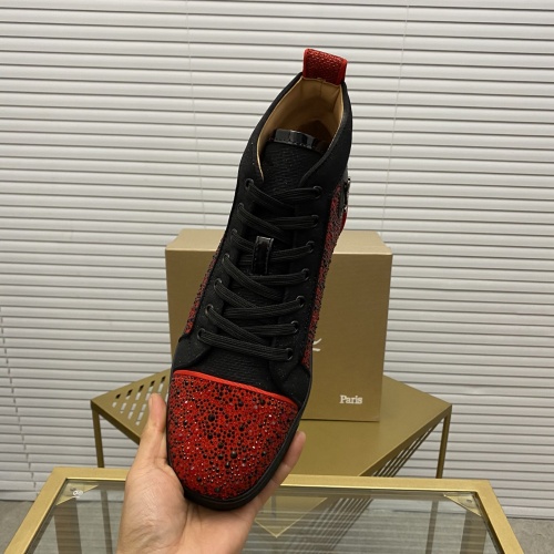 Replica Christian Louboutin High Tops Shoes For Men #968484 $96.00 USD for Wholesale