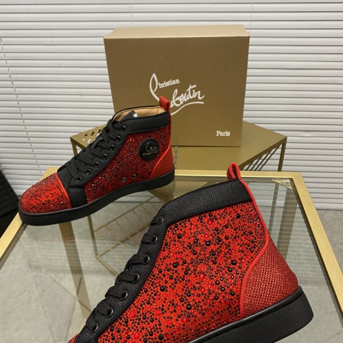 Replica Christian Louboutin High Tops Shoes For Women #968485 $96.00 USD for Wholesale
