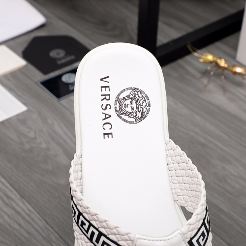 Replica Versace Slippers For Men #968610 $42.00 USD for Wholesale