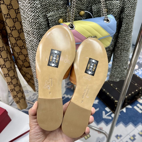 Replica Salvatore Ferragamo Slippers For Women #968864 $88.00 USD for Wholesale