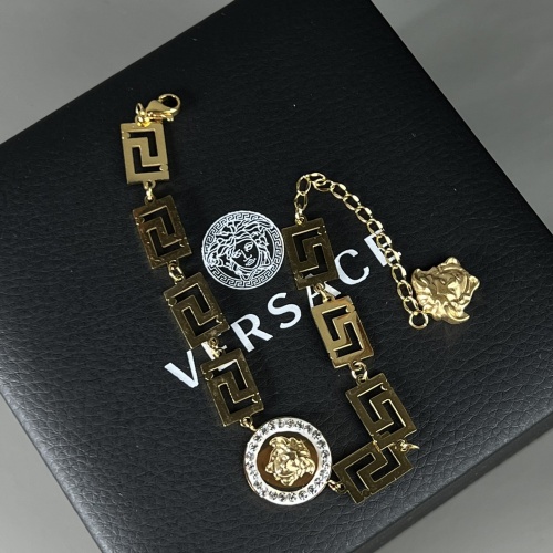 Replica Versace Bracelet For Women #969747 $32.00 USD for Wholesale
