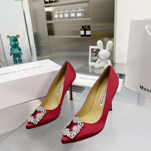 Replica Manolo Blahnik High-Heeled Shoes For Women #969761, $85.00 USD, [ITEM#969761], Replica Manolo Blahnik High-Heeled Shoes outlet from China