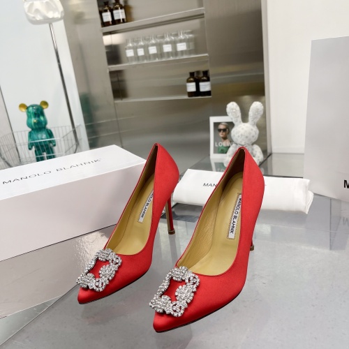 Replica Manolo Blahnik High-Heeled Shoes For Women #969762, $85.00 USD, [ITEM#969762], Replica Manolo Blahnik High-Heeled Shoes outlet from China