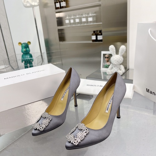 Replica Manolo Blahnik High-Heeled Shoes For Women #969763, $85.00 USD, [ITEM#969763], Replica Manolo Blahnik High-Heeled Shoes outlet from China