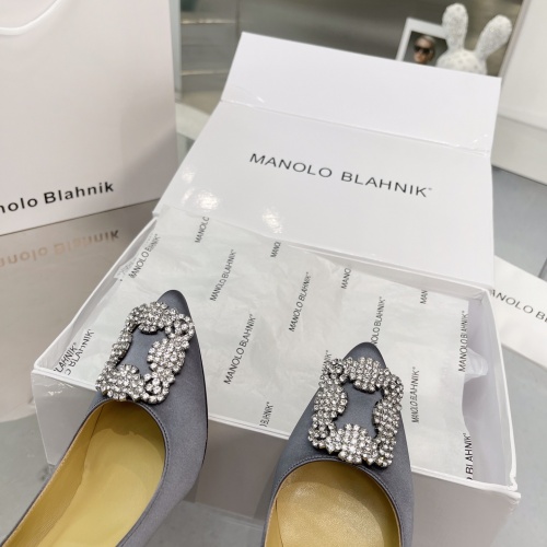 Replica Manolo Blahnik High-Heeled Shoes For Women #969763 $85.00 USD for Wholesale