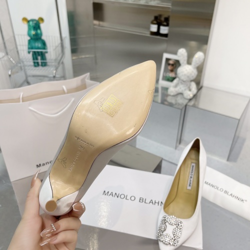 Replica Manolo Blahnik High-Heeled Shoes For Women #969764 $85.00 USD for Wholesale