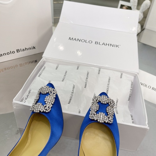 Replica Manolo Blahnik High-Heeled Shoes For Women #969767 $85.00 USD for Wholesale