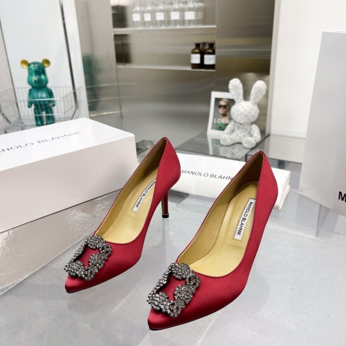 Replica Manolo Blahnik High-Heeled Shoes For Women #969777, $92.00 USD, [ITEM#969777], Replica Manolo Blahnik High-Heeled Shoes outlet from China