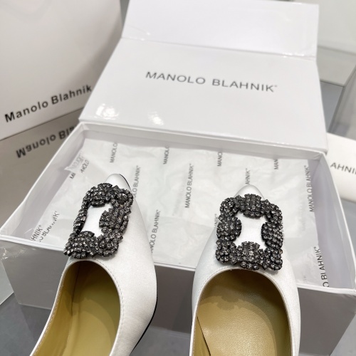 Replica Manolo Blahnik High-Heeled Shoes For Women #969781 $92.00 USD for Wholesale