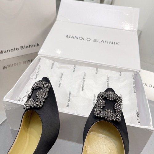 Replica Manolo Blahnik High-Heeled Shoes For Women #969786 $92.00 USD for Wholesale
