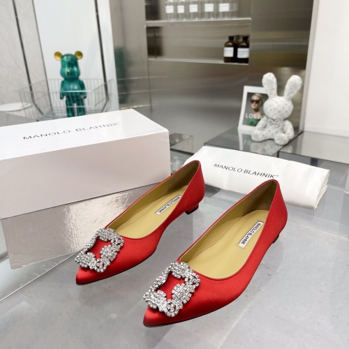 Replica Manolo Blahnik Flat Shoes For Women #969788, $85.00 USD, [ITEM#969788], Replica Manolo Blahnik Flat Shoes outlet from China