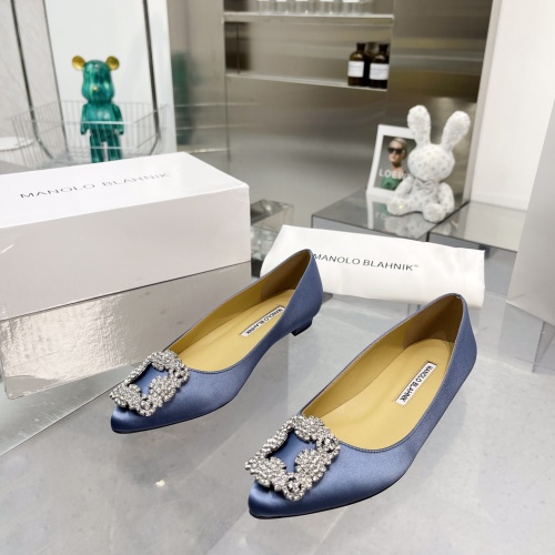Replica Manolo Blahnik Flat Shoes For Women #969793, $85.00 USD, [ITEM#969793], Replica Manolo Blahnik Flat Shoes outlet from China