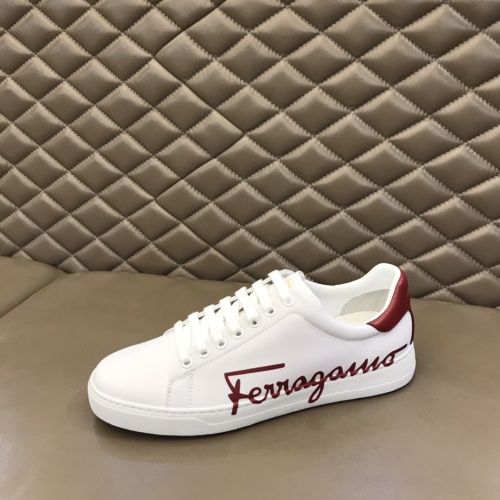 Replica Salvatore Ferragamo Casual Shoes For Men #970231 $76.00 USD for Wholesale