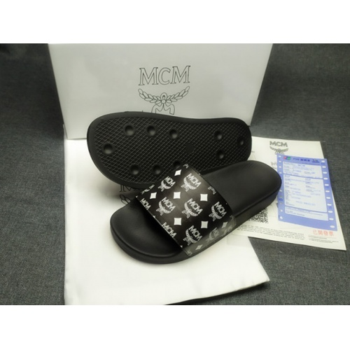 Replica MCM Slippers For Women #970601 $39.00 USD for Wholesale