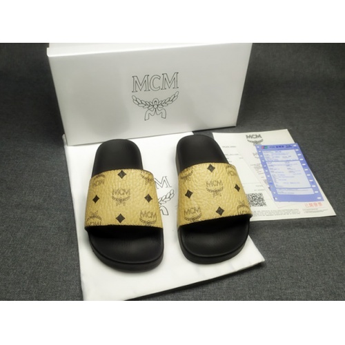 Replica MCM Slippers For Women #970612, $39.00 USD, [ITEM#970612], Replica MCM Slippers outlet from China
